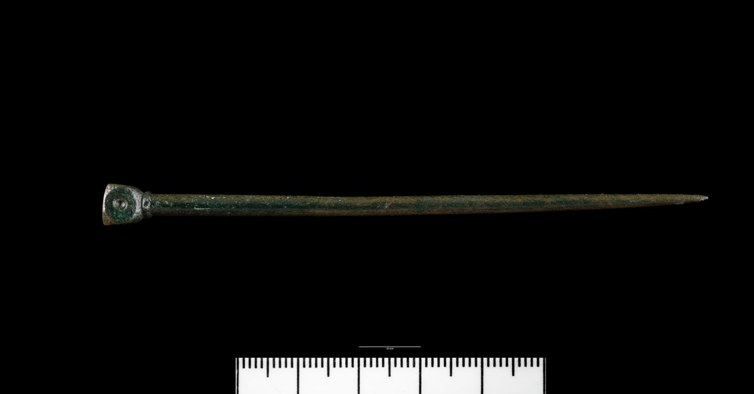 Early Medieval copper alloy pin