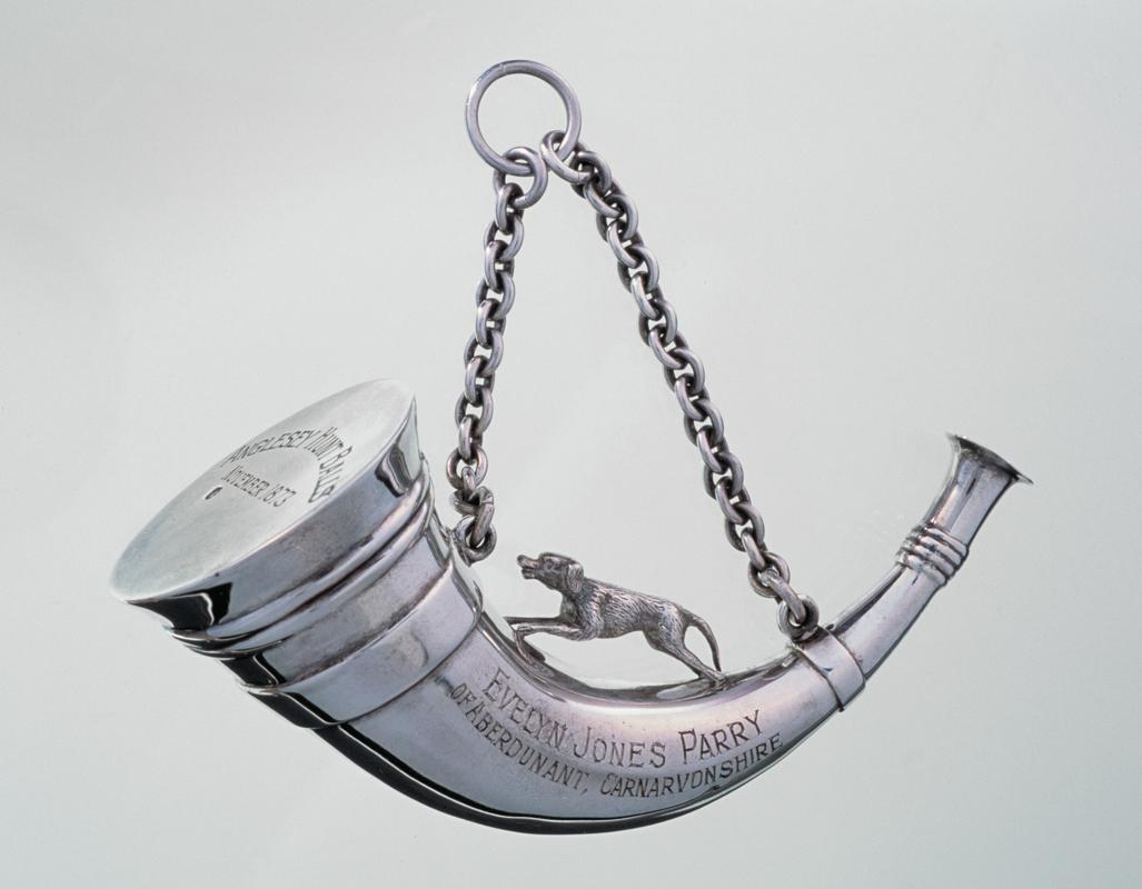 Horn, silver