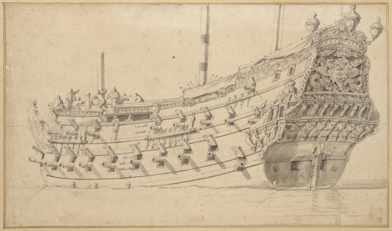 A Sailing Ship's Hull