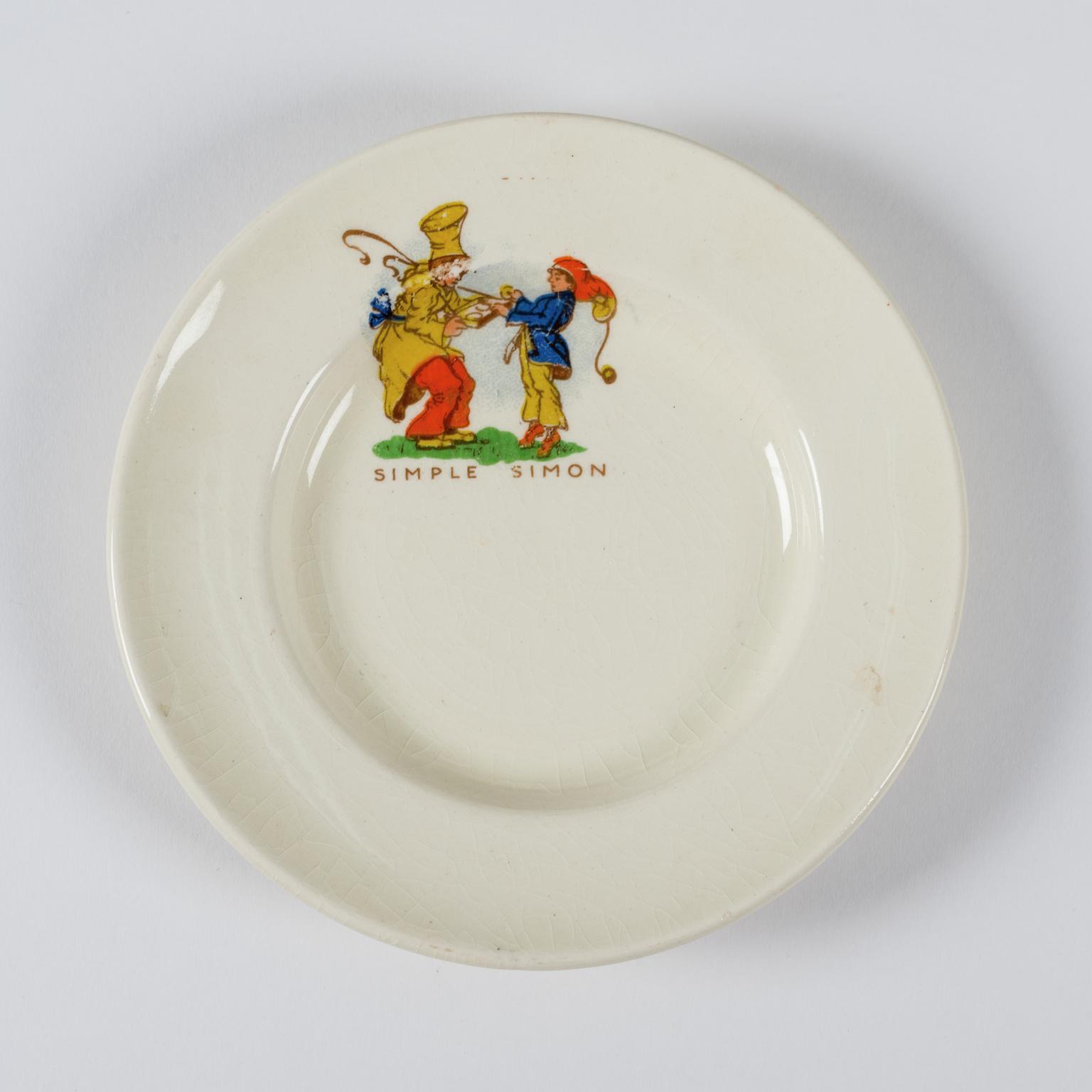 Plate, miniature