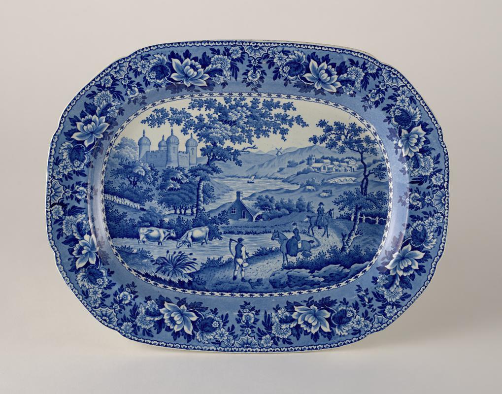 meat dish, c. 1820-1839