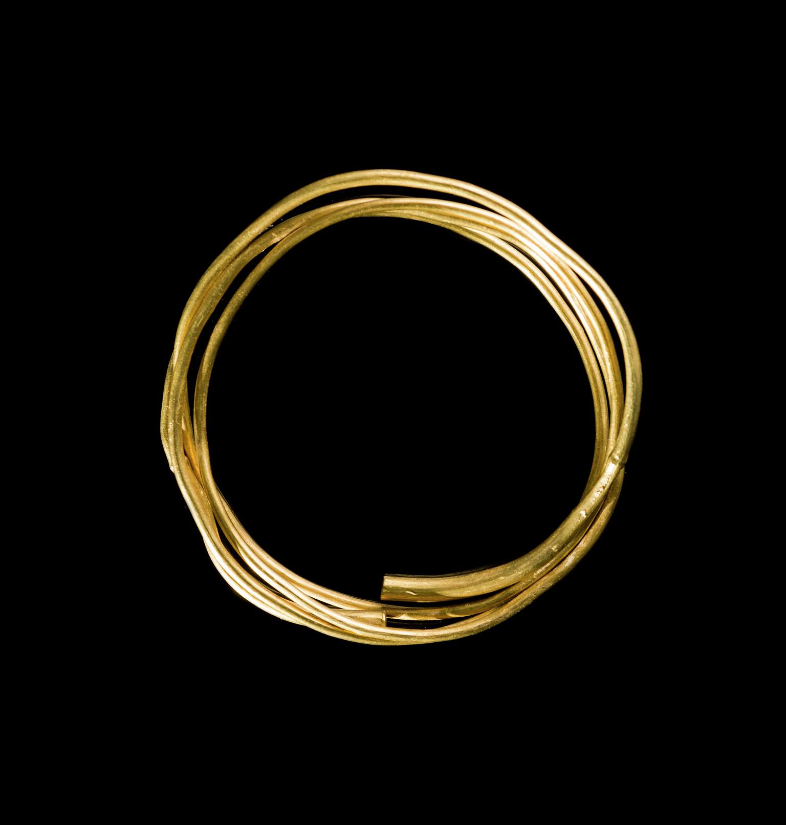 Middle Bronze Age gold torc