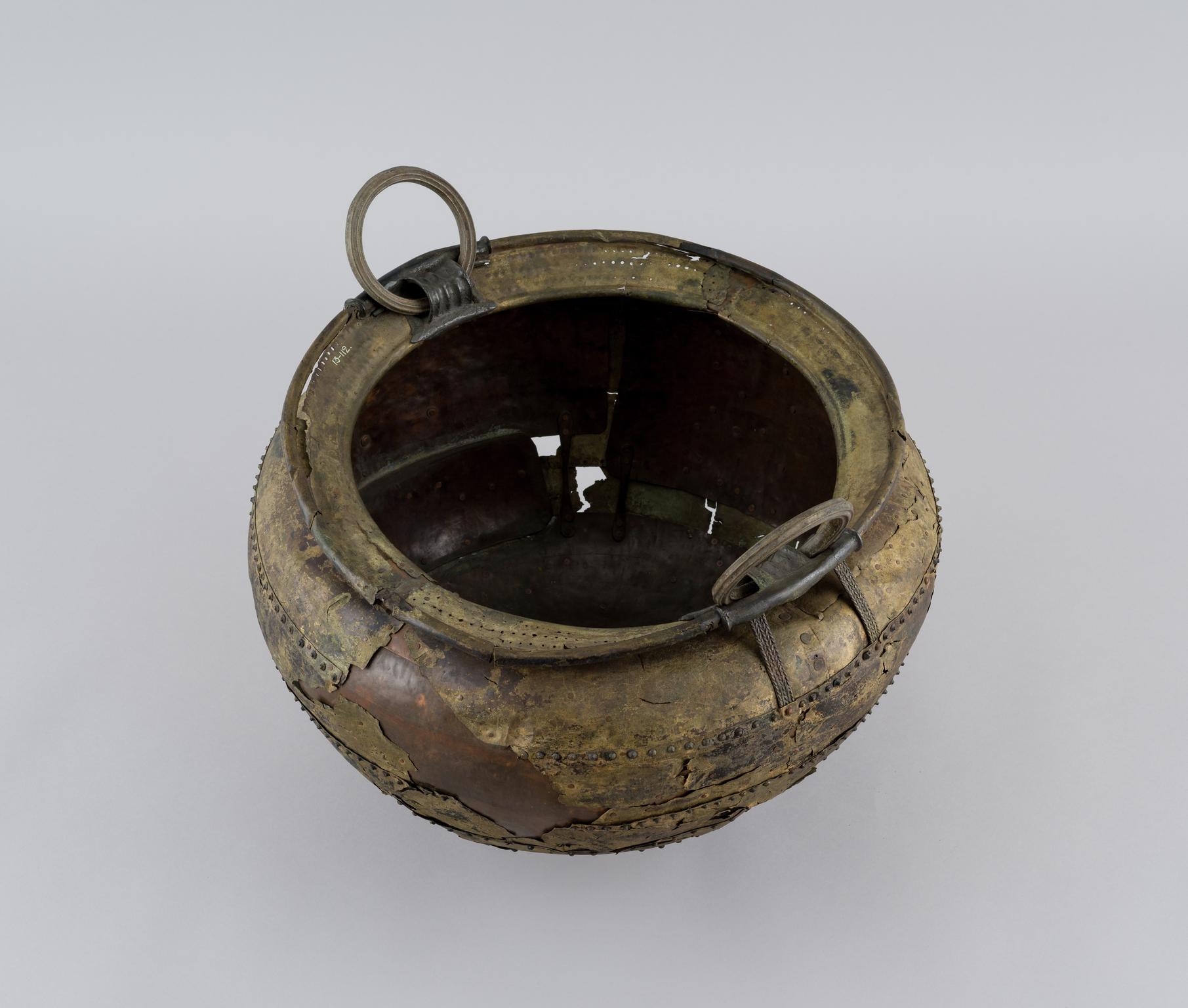 Early Iron Age bronze cauldron