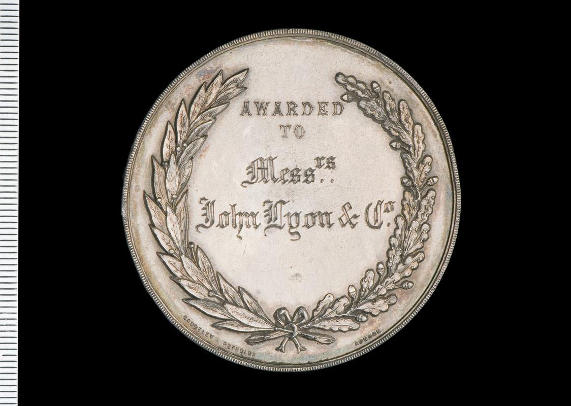 Medal; Cardiff International Exhibition 1888