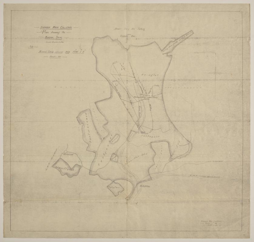 Lewis Merthyr Consolidated Collieries Ltd., plan