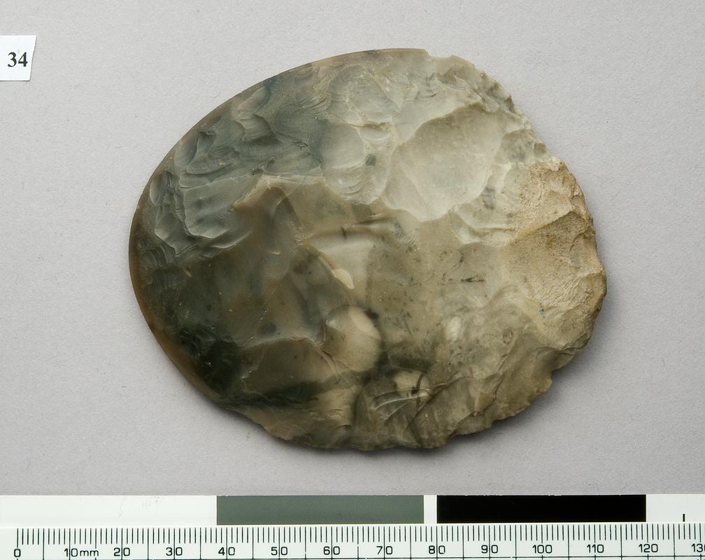 Neolithic flint discoidal knife