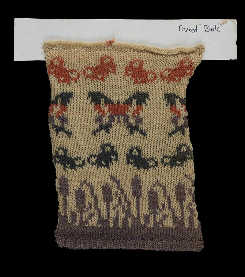 Knitting design sample