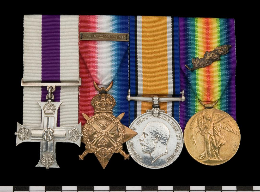 WW1 Military Cross medal group (with new ribbons)