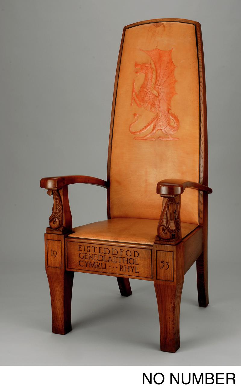 Eisteddfod chair, 1953.