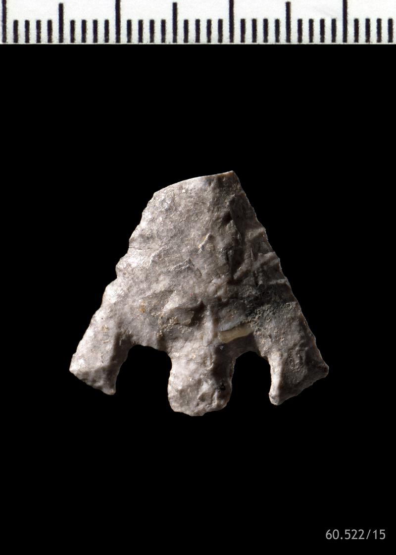 Early Bronze Age flint barbed and tanged arrowhead