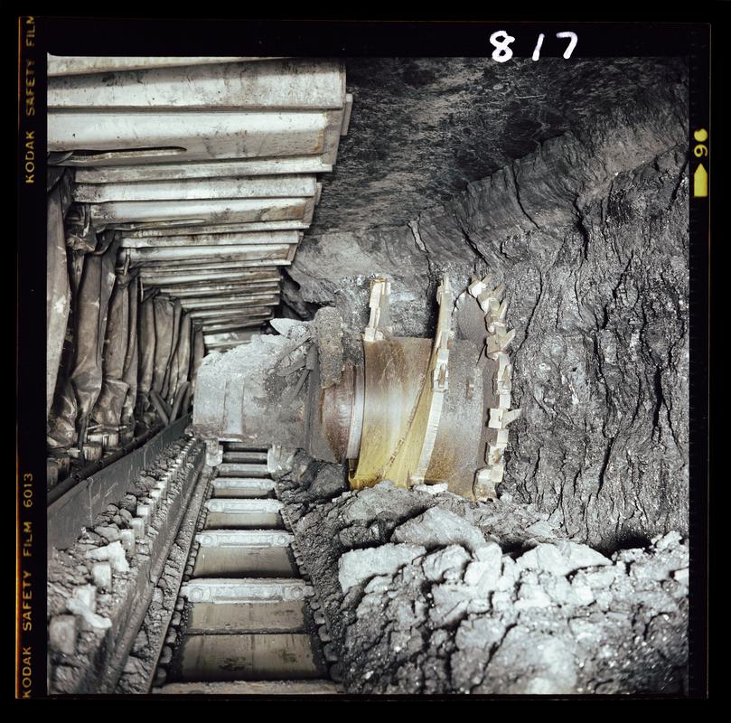 Betws Mine, film negative