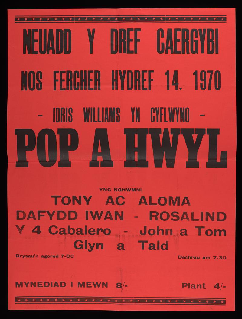 Poster, concert