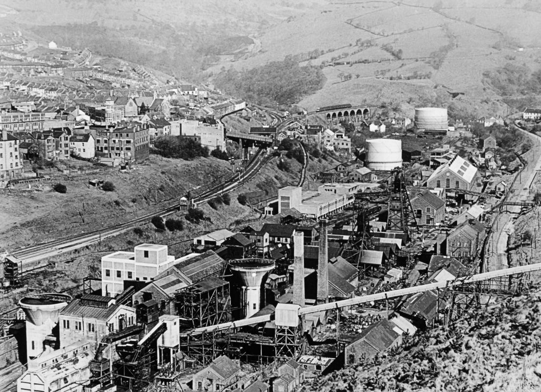 Bargoed Colliery, photograph
