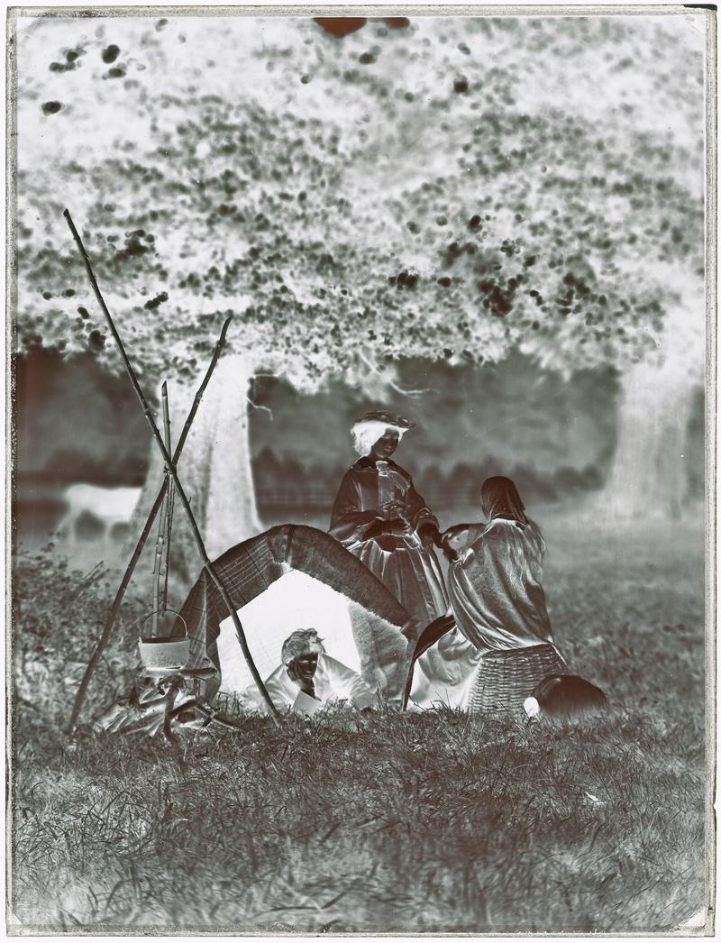 Gipsies (glass negative)