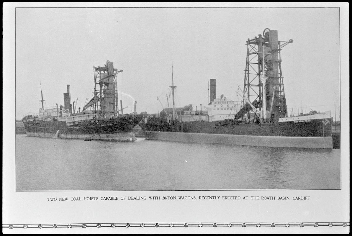 Cardiff Docks, negative