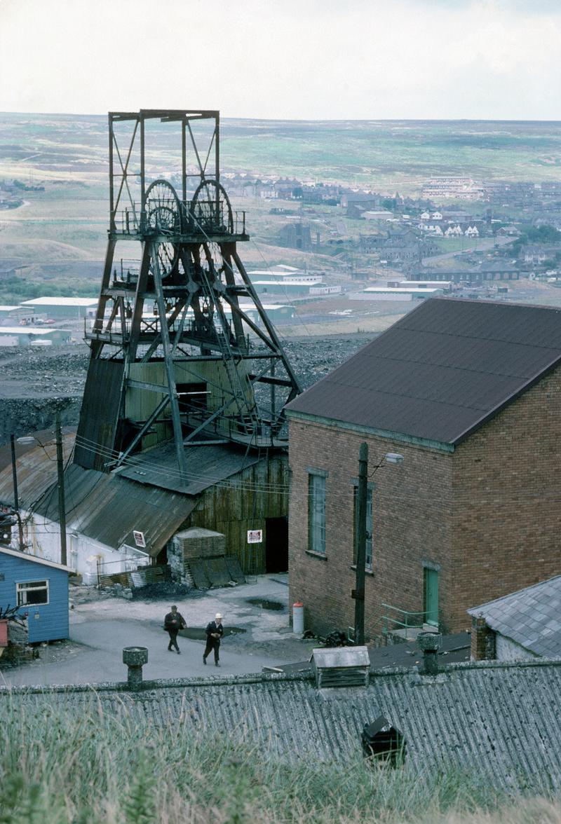 View of Big Pit from pithead baths