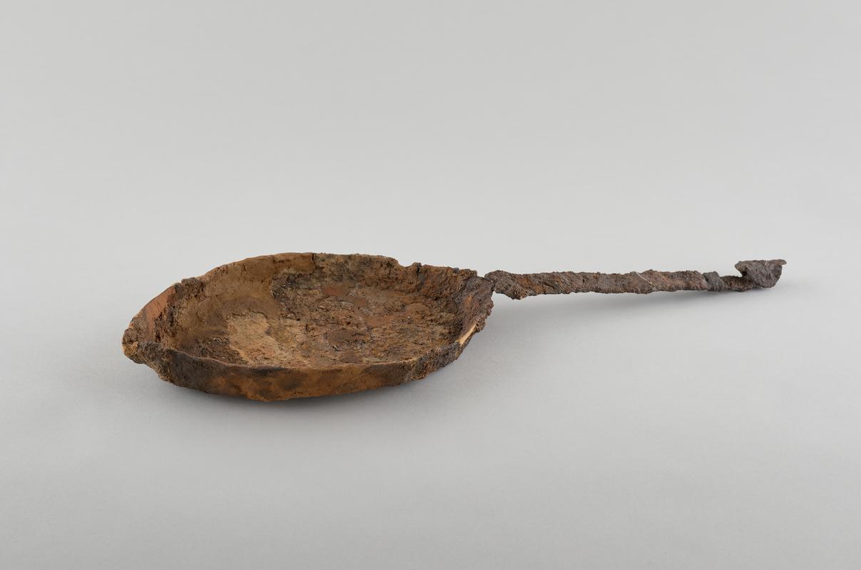 Roman iron frying pan