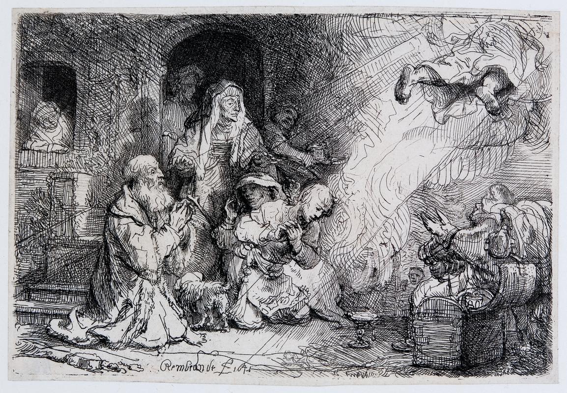 The Angel departing from the family of Tobias