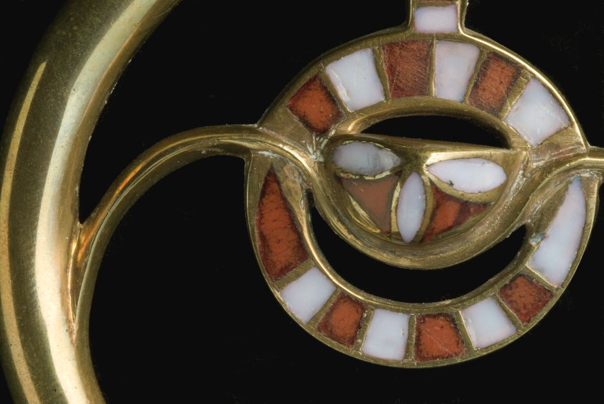 Iron Age / Roman copper alloy bridle bit ring (replica)