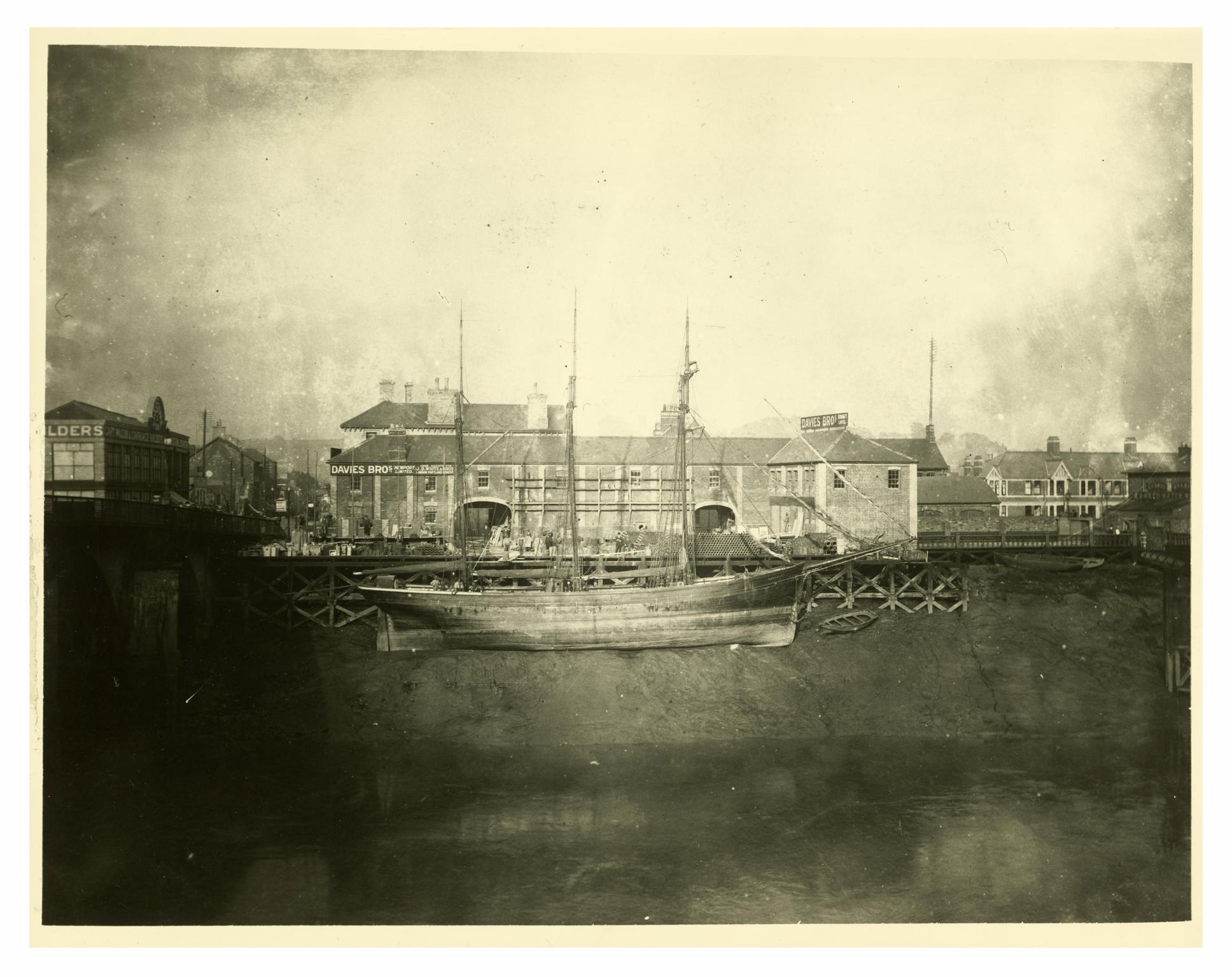 Davies Brothers London Wharf, Newport, photograph