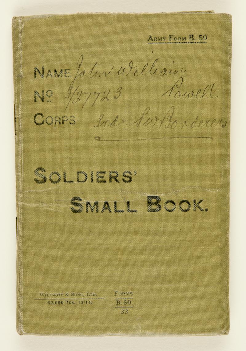 Soldier's small book