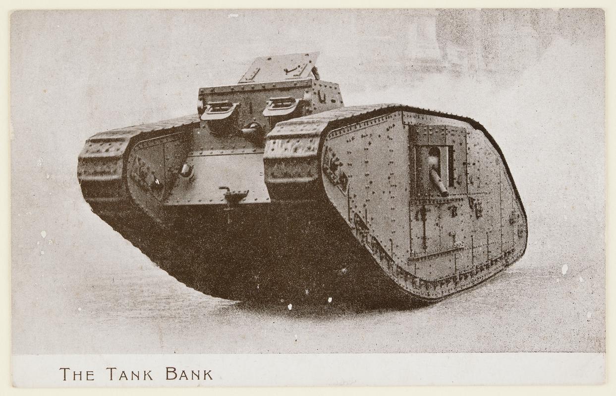 Photograph of an army tank