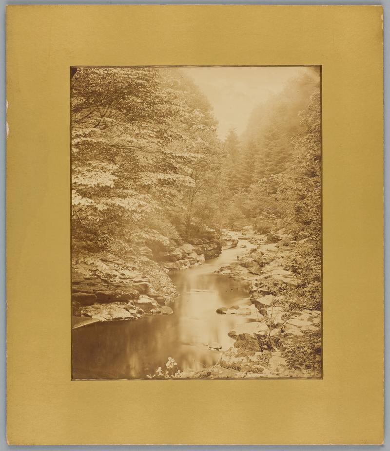 The River Taff Fechan, 1870s