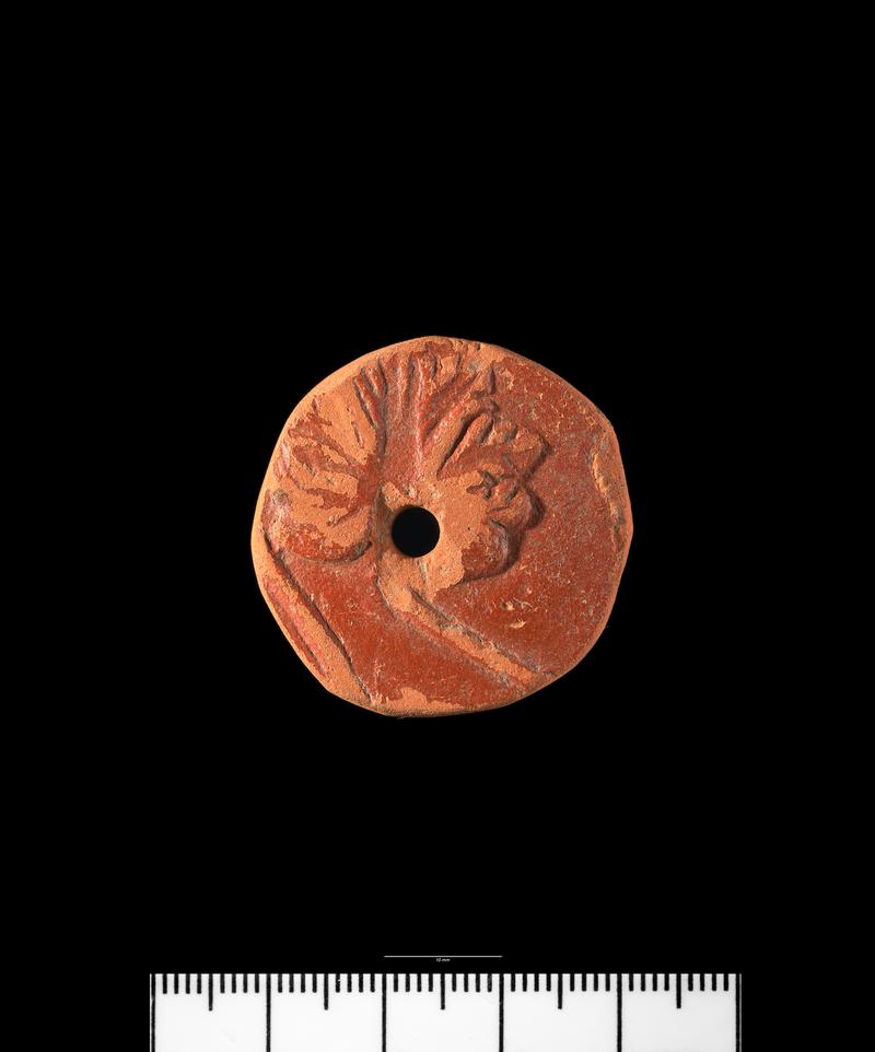 Roman samian spindle whorl