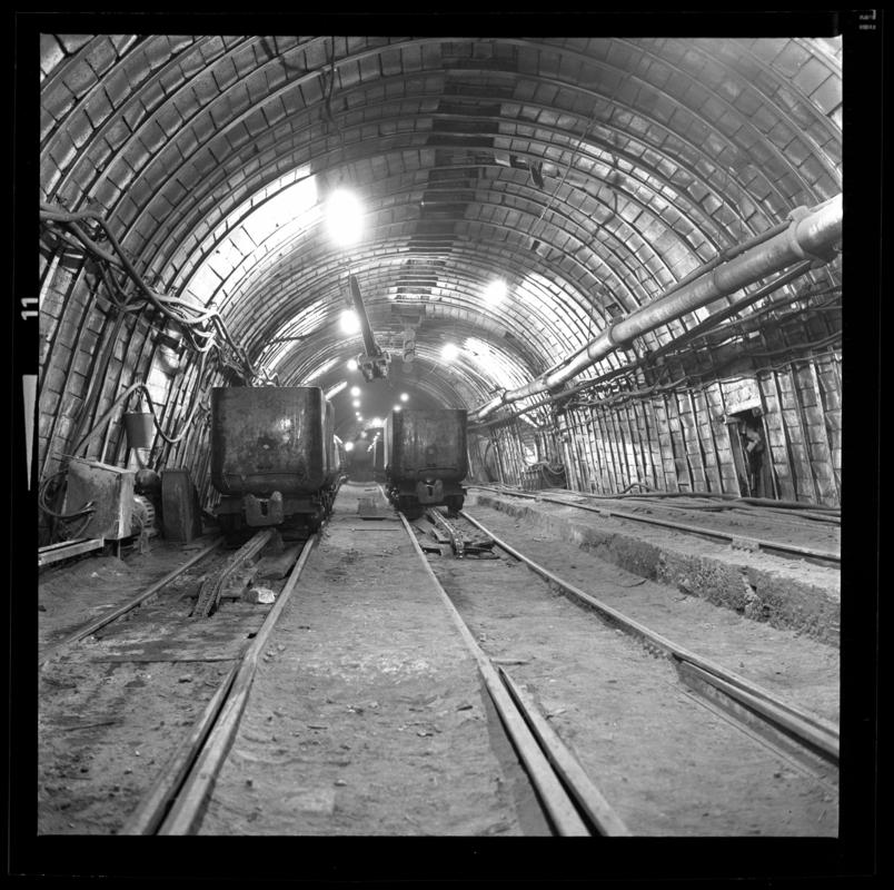 Abercynon Colliery, film negative