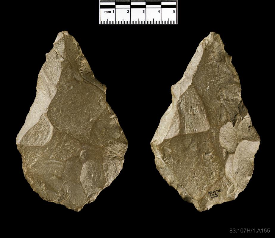 Lower Palaeolithic stone handaxe
