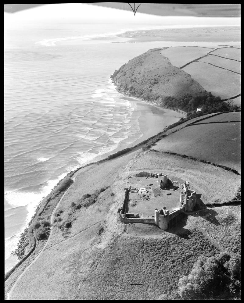 Llansteffan Castle, negative