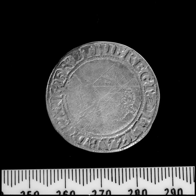 Tregwynt Hoard - Elizabeth I silver shilling