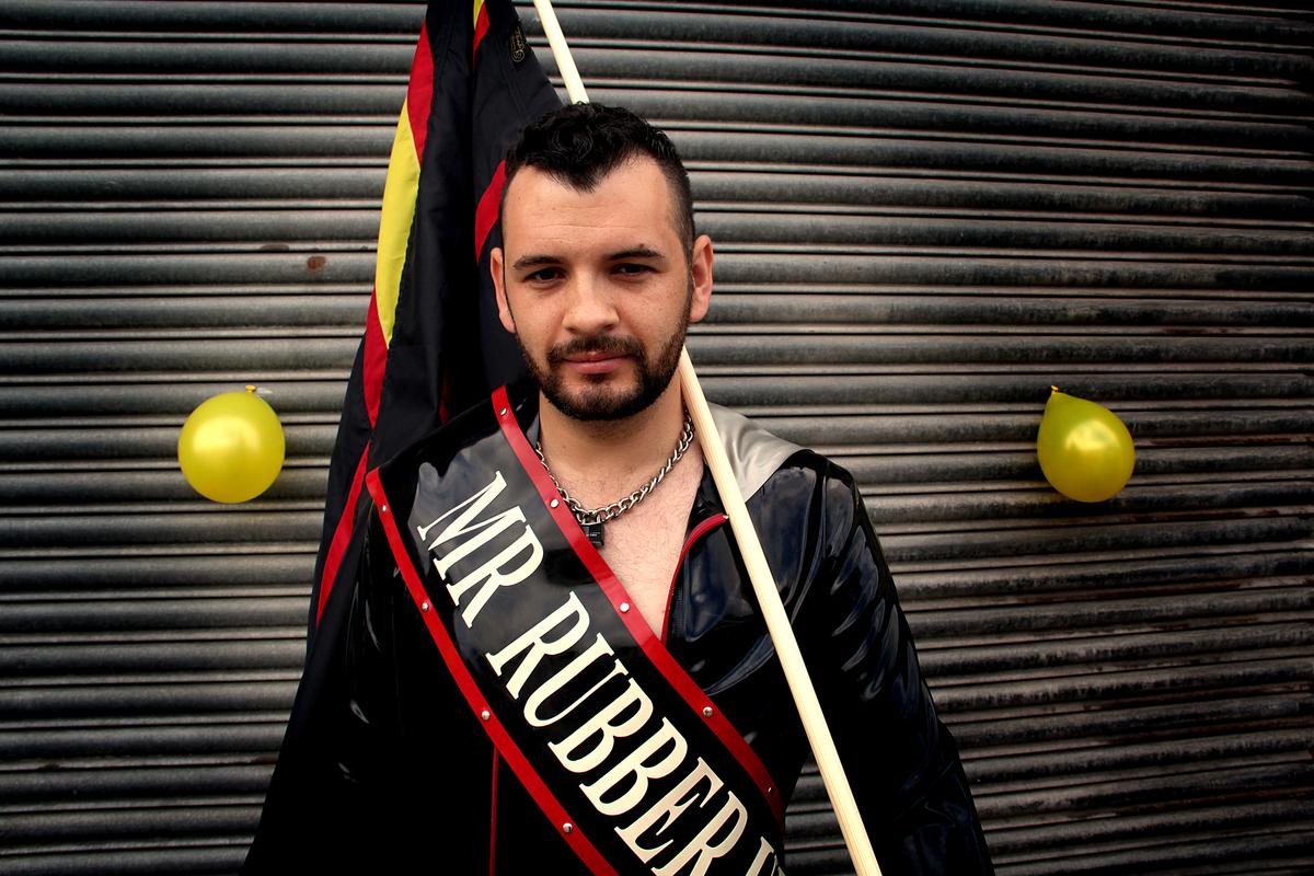 Digital photograph taken at Cardiff Wales LGBT Mardi Gras, 1 September 2012.