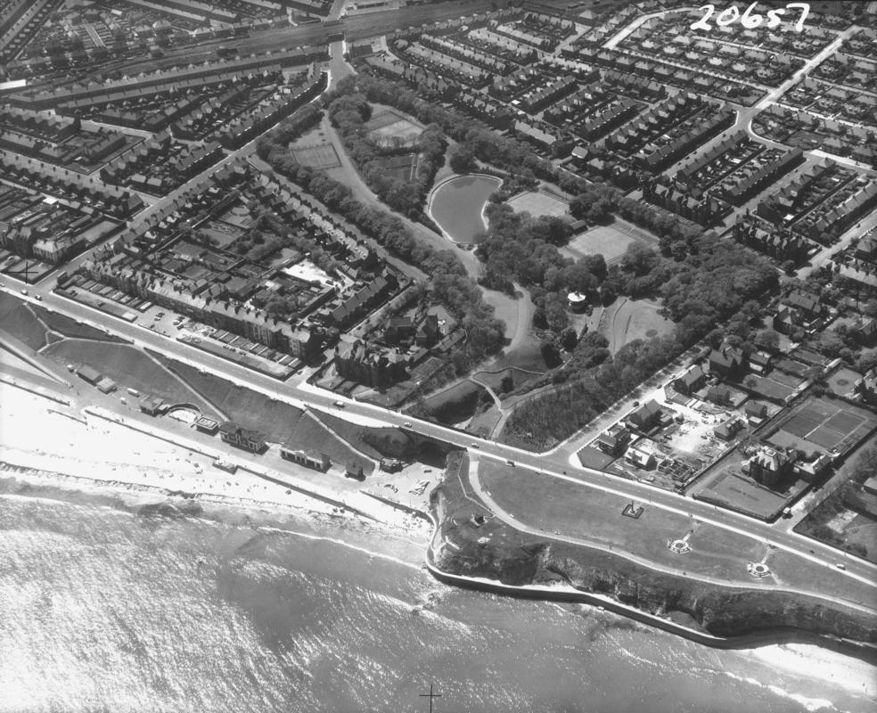 Sunderland, sea front and Roker Park