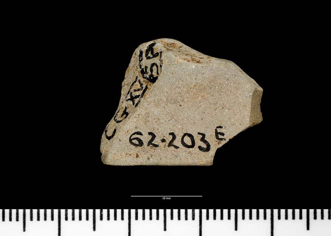 Early Medieval pottery dish