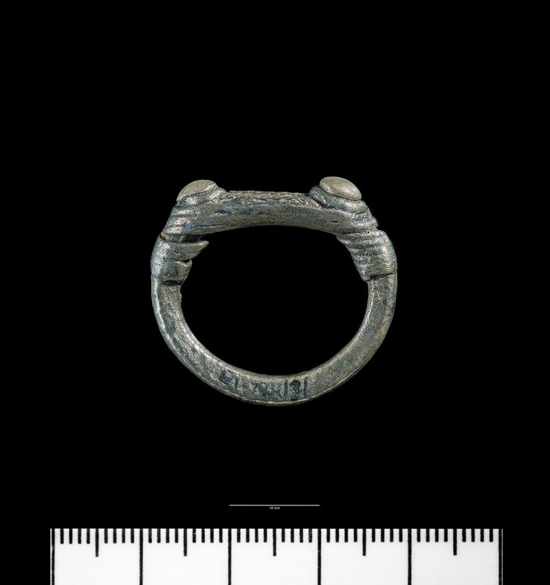 Roman silver thumb ring