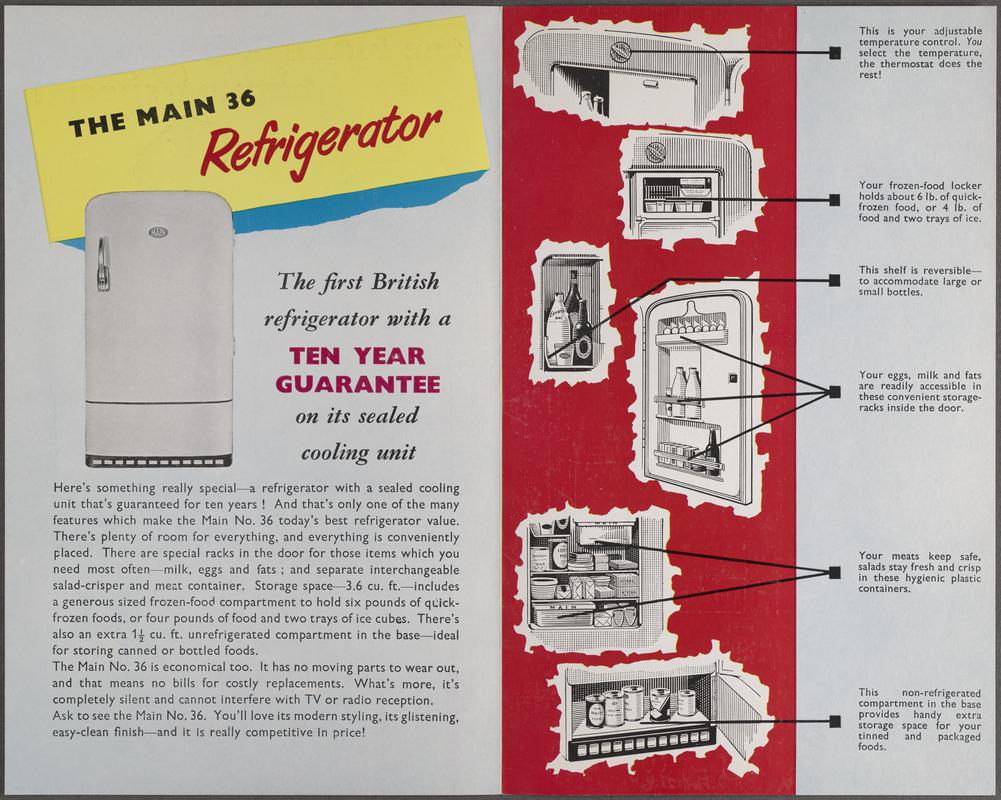 Advertising pamphlet