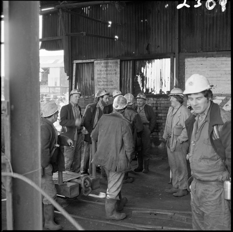 Morlais Colliery, film negative