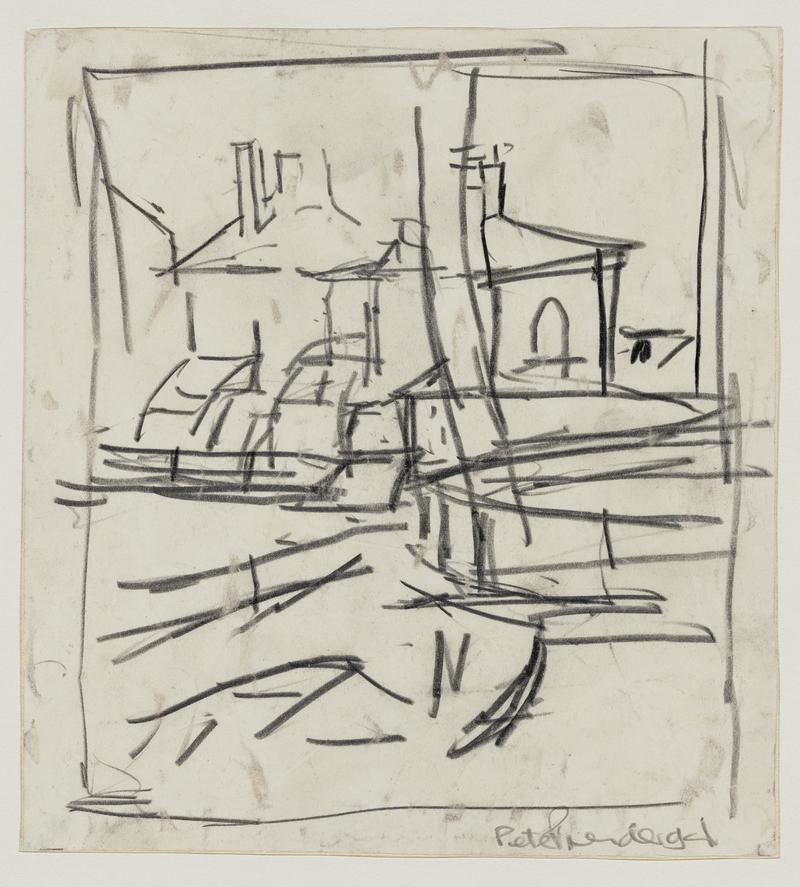 Study for 24 Cartwright Gardens Painting