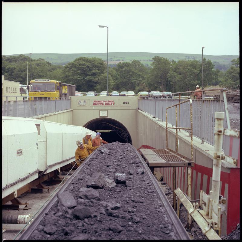 Betws Mine, film negative