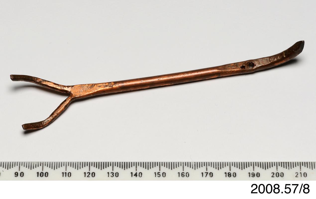 model of timber fork