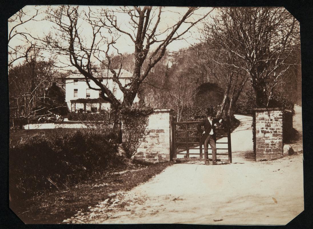 Gateway and drive, photograph