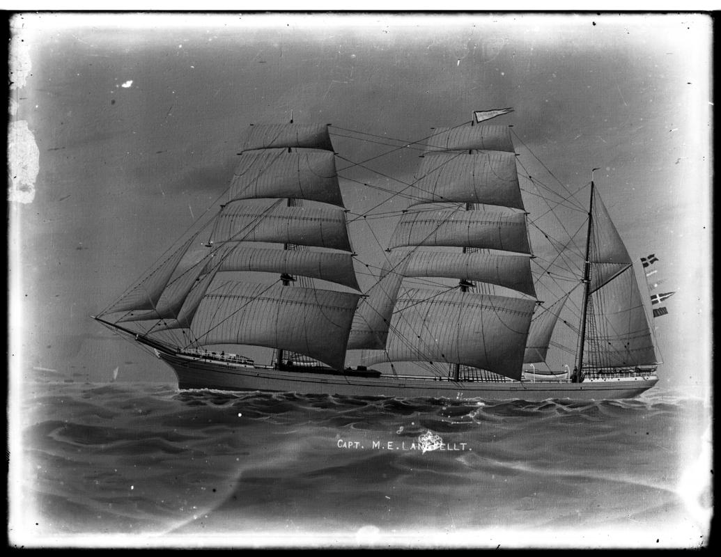 5-masted barque OAKLANDS
