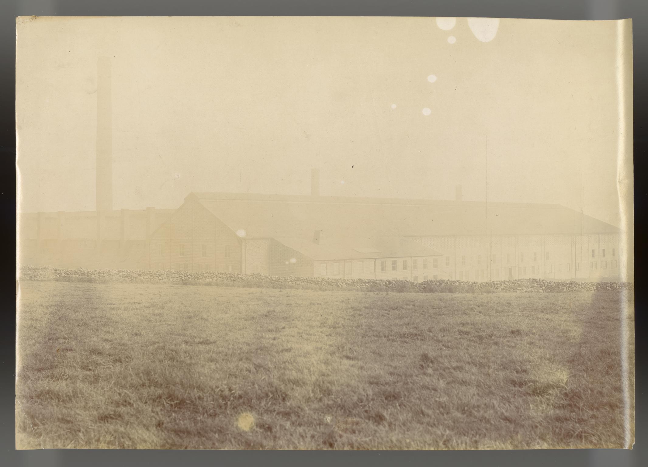 Shell making factory in Llanelli, photograph