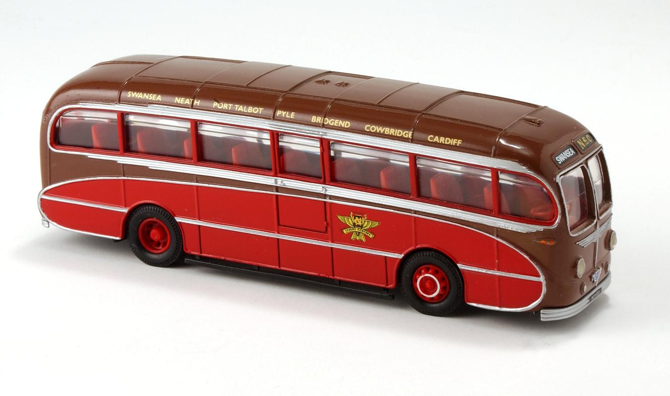 model bus : "N & C " : Burlington body