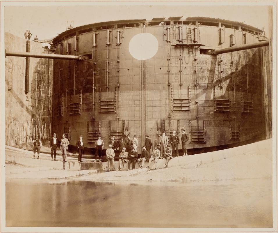 Barry Dock construction, photograph