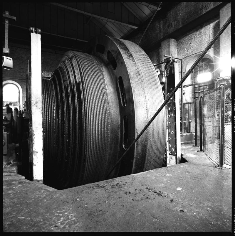 Drum for the Trefor winding engine, Lewis Merthyr Colliery.