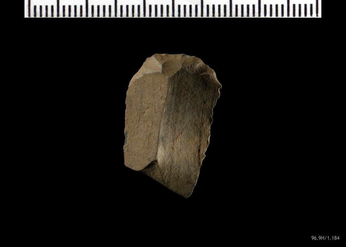 Mesolithic chert scraper