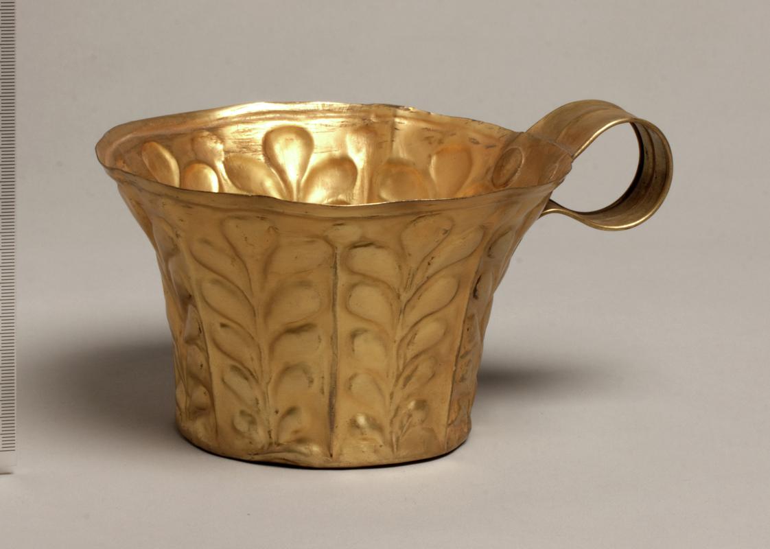 Replica Bronze Age gold cup