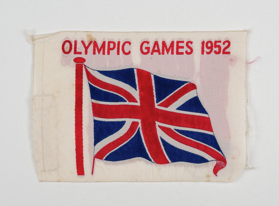 Blazer badge from the Helsinki Olympic Games, 1952